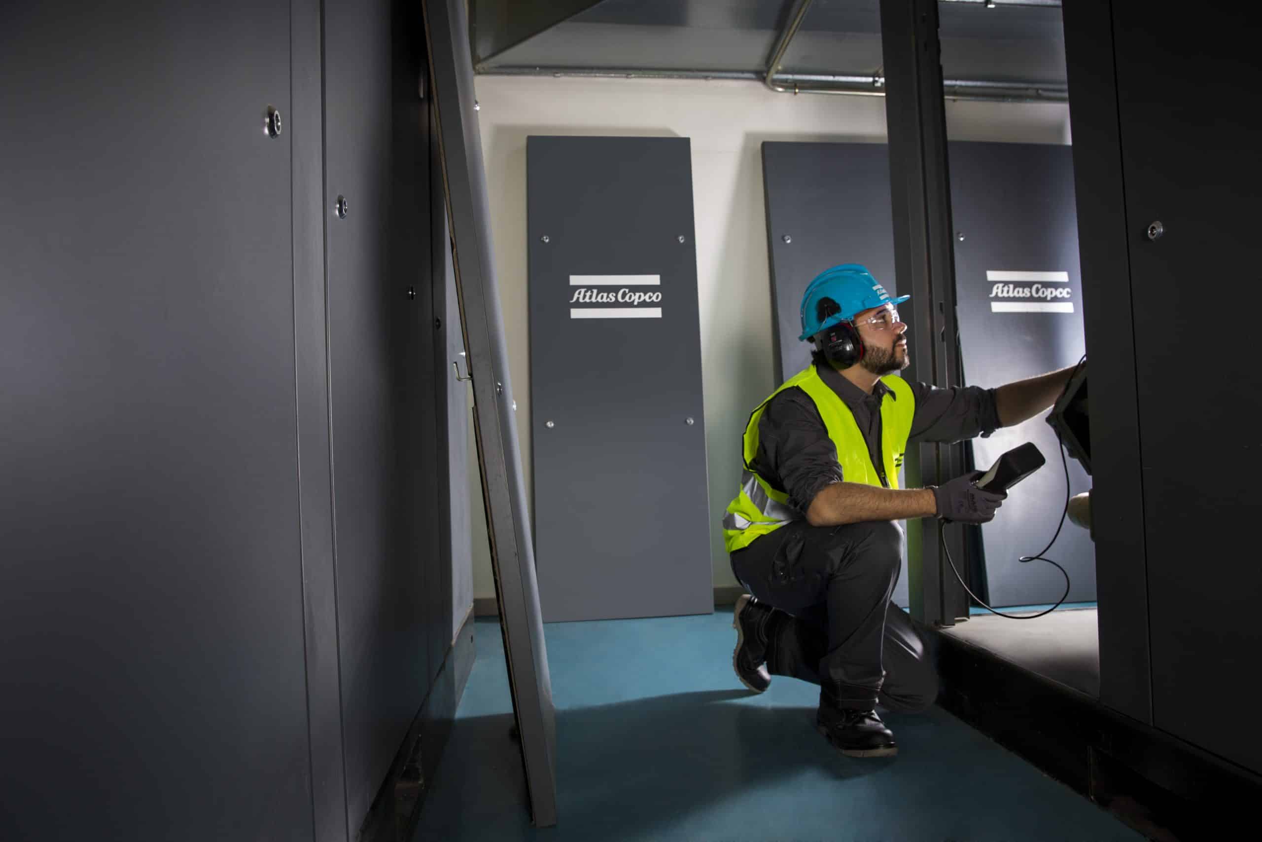 Control Gear engineer at work