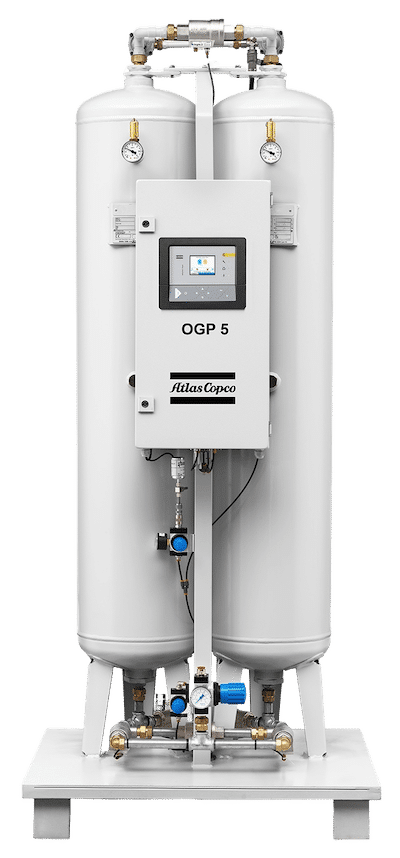 control gear oxygen generator