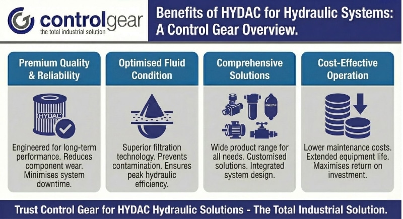 Benefits of hydac