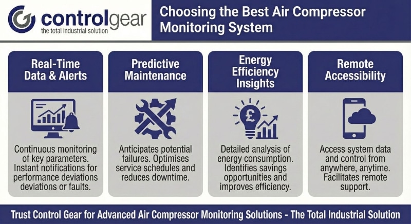 Choosing the Best Air Compressor Monitoring System