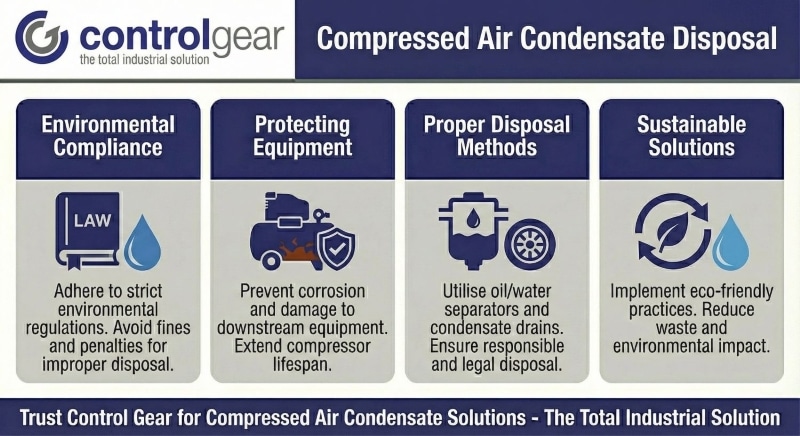 Compressed Air Condensate Disposal