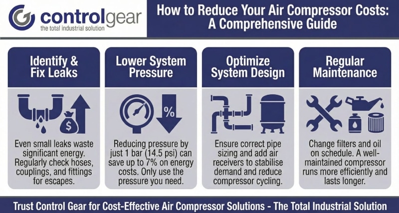 How to Reduce Your Air Compressor Costs