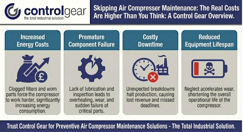 The Real Cost of Skipping Air Compressor Maintenance
