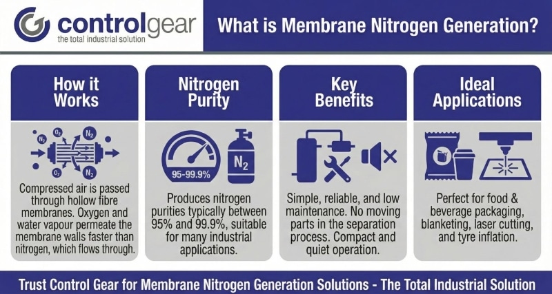 What is membrane nitrogen generation