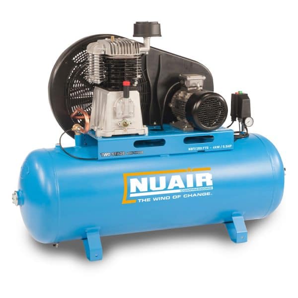 Nuair Pro NB5 200L 5.5HP Industrial Air Compressor (400V 3-Phase)
